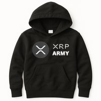 XRP Army | Ripple Crypto HODL Chainlink Ethereum Bitcoin Kids Hoodie