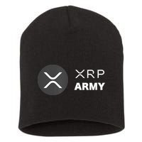XRP Army | Ripple Crypto HODL Chainlink Ethereum Bitcoin Short Acrylic Beanie