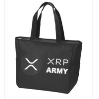 XRP Army | Ripple Crypto HODL Chainlink Ethereum Bitcoin Zip Tote Bag