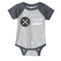 XRP Army | Ripple Crypto HODL Chainlink Ethereum Bitcoin Infant Baby Jersey Bodysuit