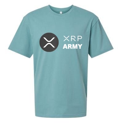 XRP Army | Ripple Crypto HODL Chainlink Ethereum Bitcoin Sueded Cloud Jersey T-Shirt
