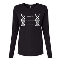 Xx And Xy Not Opinions Or Feelings Womens Cotton Relaxed Long Sleeve T-Shirt