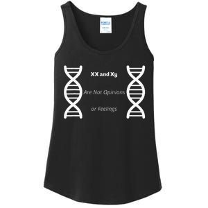 Xx And Xy Not Opinions Or Feelings Ladies Essential Tank