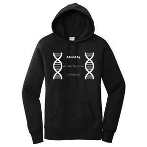 Xx And Xy Not Opinions Or Feelings Women's Pullover Hoodie