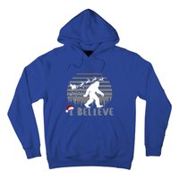 Xmas Bigfoot Christmas I Believes Sasquatch Funny Christmas Great Gift Hoodie