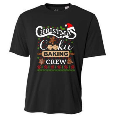 Xmas Baking Crew Gifts Cookie Exchange Team Cooling Performance Crew T-Shirt