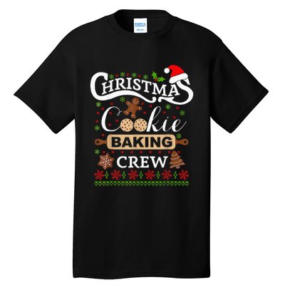 Xmas Baking Crew Gifts Cookie Exchange Team Tall T-Shirt