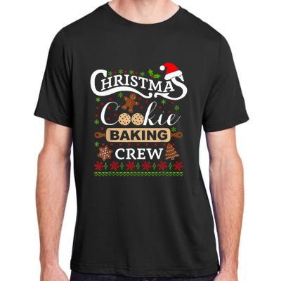 Xmas Baking Crew Gifts Cookie Exchange Team Adult ChromaSoft Performance T-Shirt