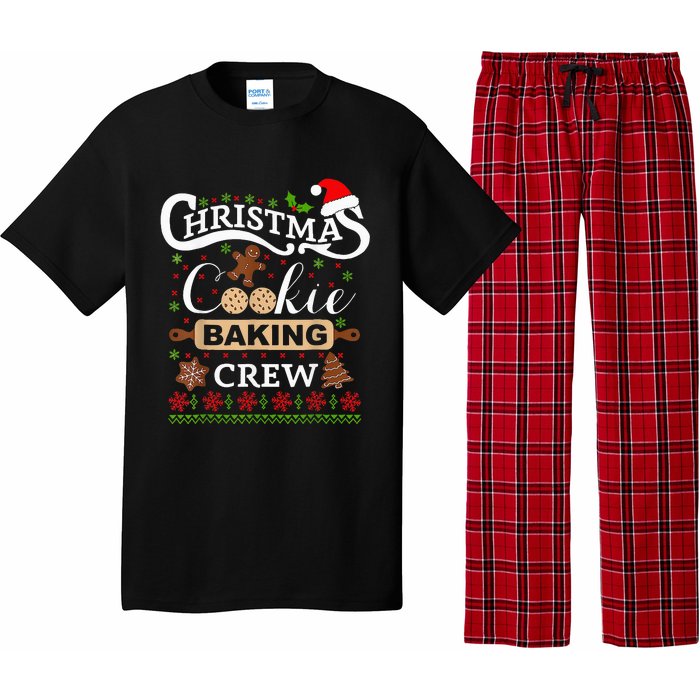 Xmas Baking Crew Gifts Cookie Exchange Team Pajama Set