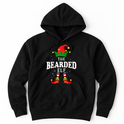 Xmas Bearded Elf Family Matching Christmas Pajama Hoodie