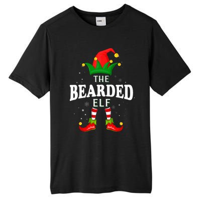 Xmas Bearded Elf Family Matching Christmas Pajama Tall Fusion ChromaSoft Performance T-Shirt