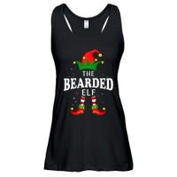 Xmas Bearded Elf Family Matching Christmas Pajama Ladies Essential Flowy Tank