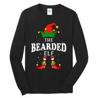 Xmas Bearded Elf Family Matching Christmas Pajama Tall Long Sleeve T-Shirt