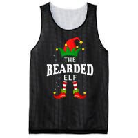 Xmas Bearded Elf Family Matching Christmas Pajama Mesh Reversible Basketball Jersey Tank