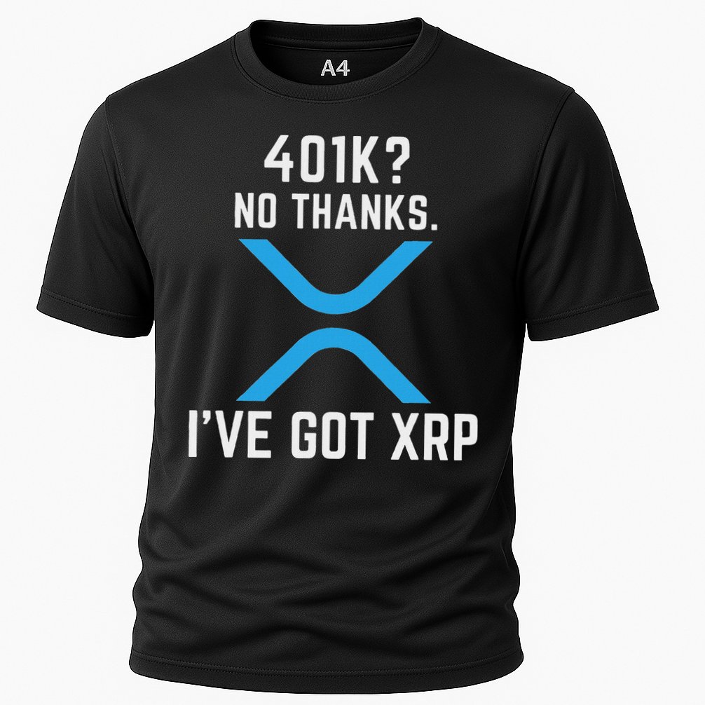 Xrp Cryptocurrency 401k Performance Shirt