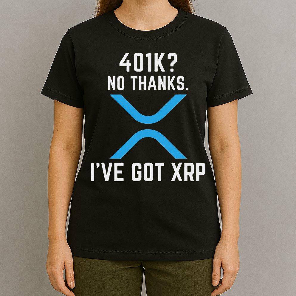 Xrp Cryptocurrency 401k T-Shirt