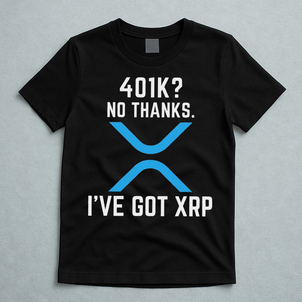 Xrp Cryptocurrency 401k T-Shirt