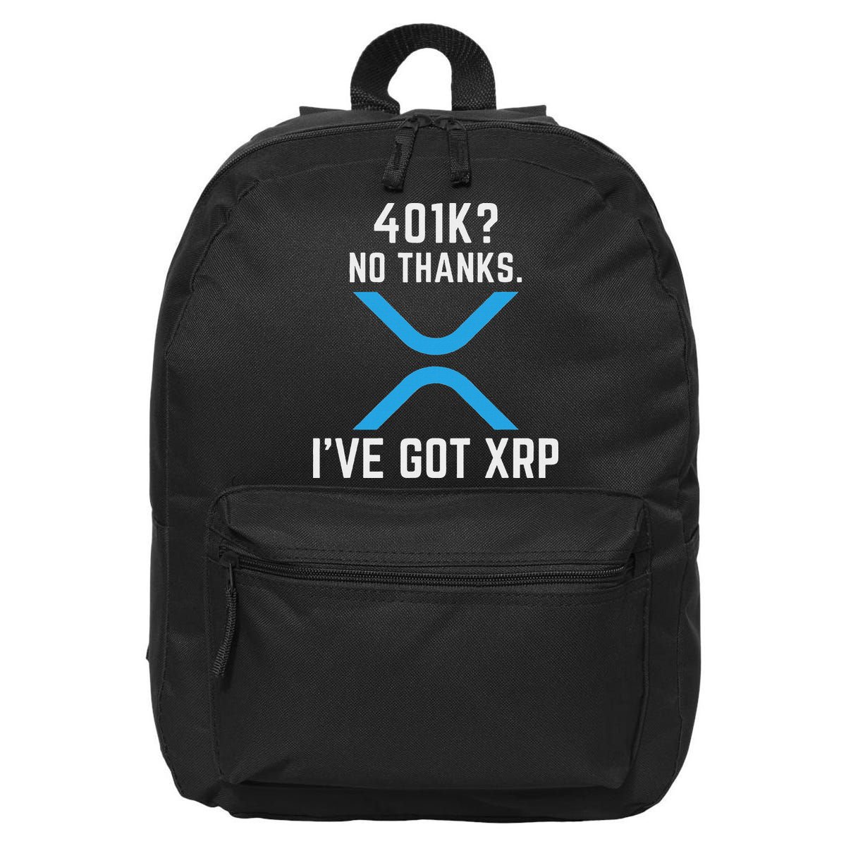 Xrp Cryptocurrency 401k 16 in Basic Backpack
