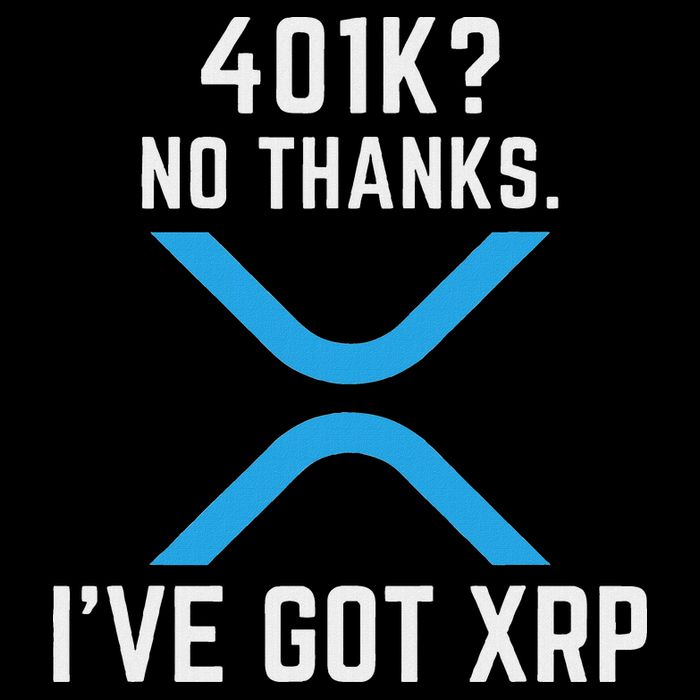 Xrp Cryptocurrency 401k Poster