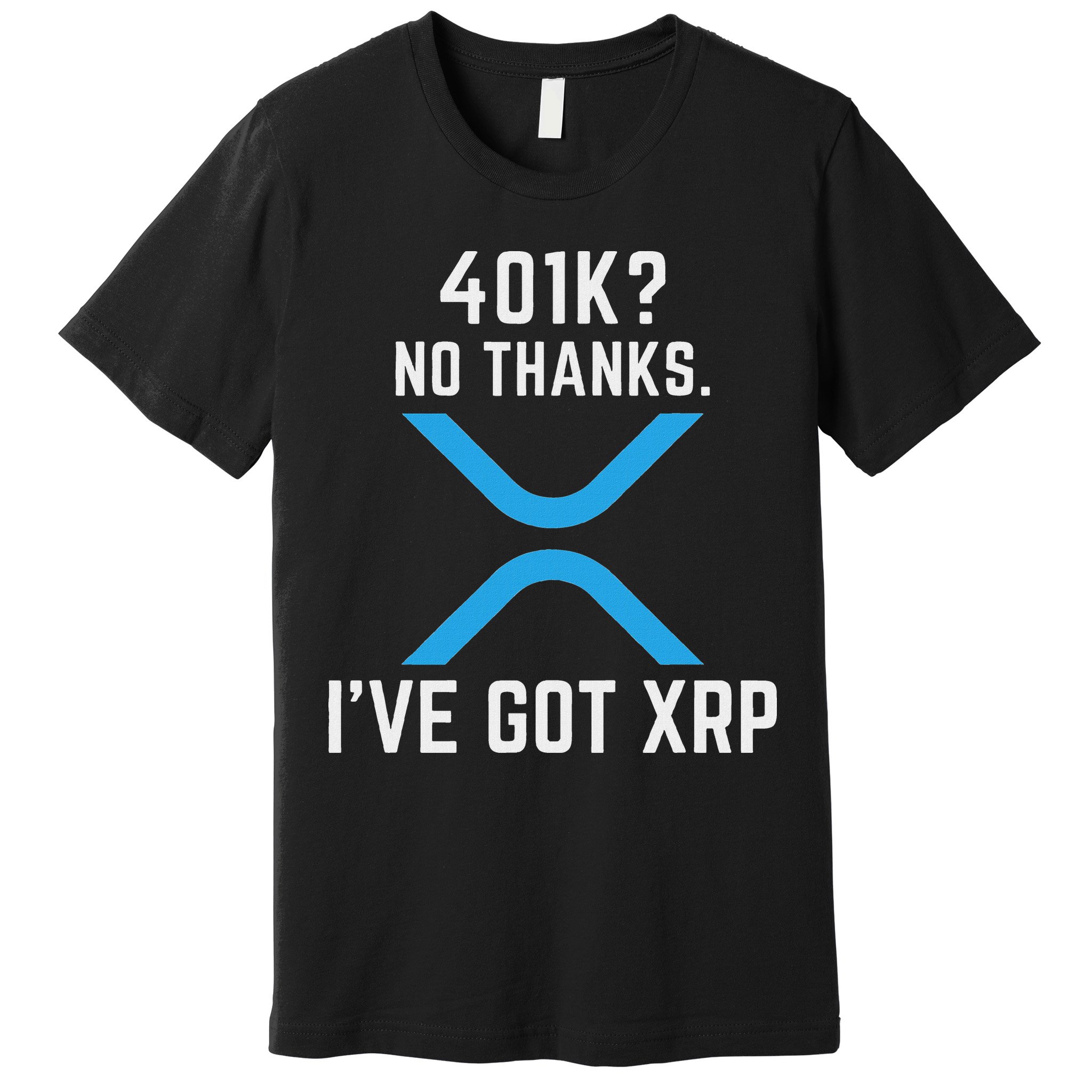 Xrp Cryptocurrency 401k Premium T-Shirt