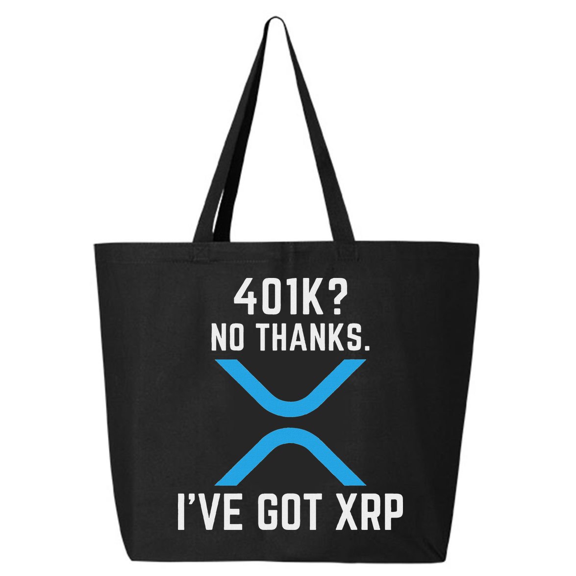 Xrp Cryptocurrency 401k 25L Jumbo Tote