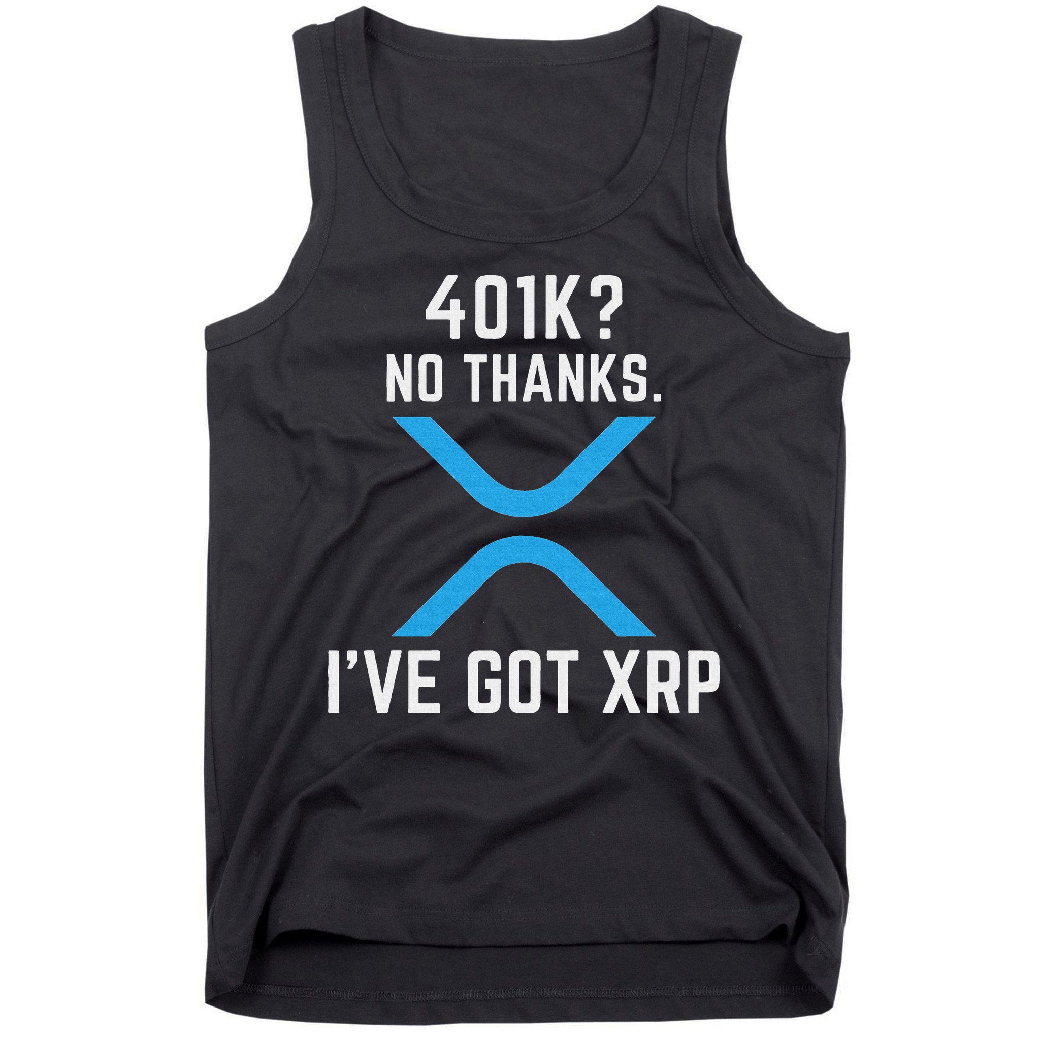 Xrp Cryptocurrency 401k Tank Top