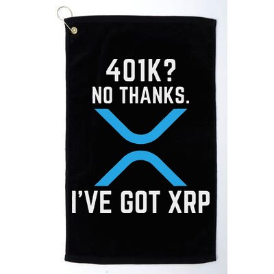 Xrp Cryptocurrency 401k Golf Towel