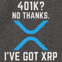 Xrp Cryptocurrency 401k Vector Backpack