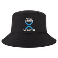 XRP Cryptocurrency 401K Cool Comfort Performance Bucket Hat