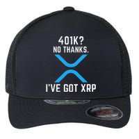 XRP Cryptocurrency 401K Flexfit Unipanel Trucker Cap