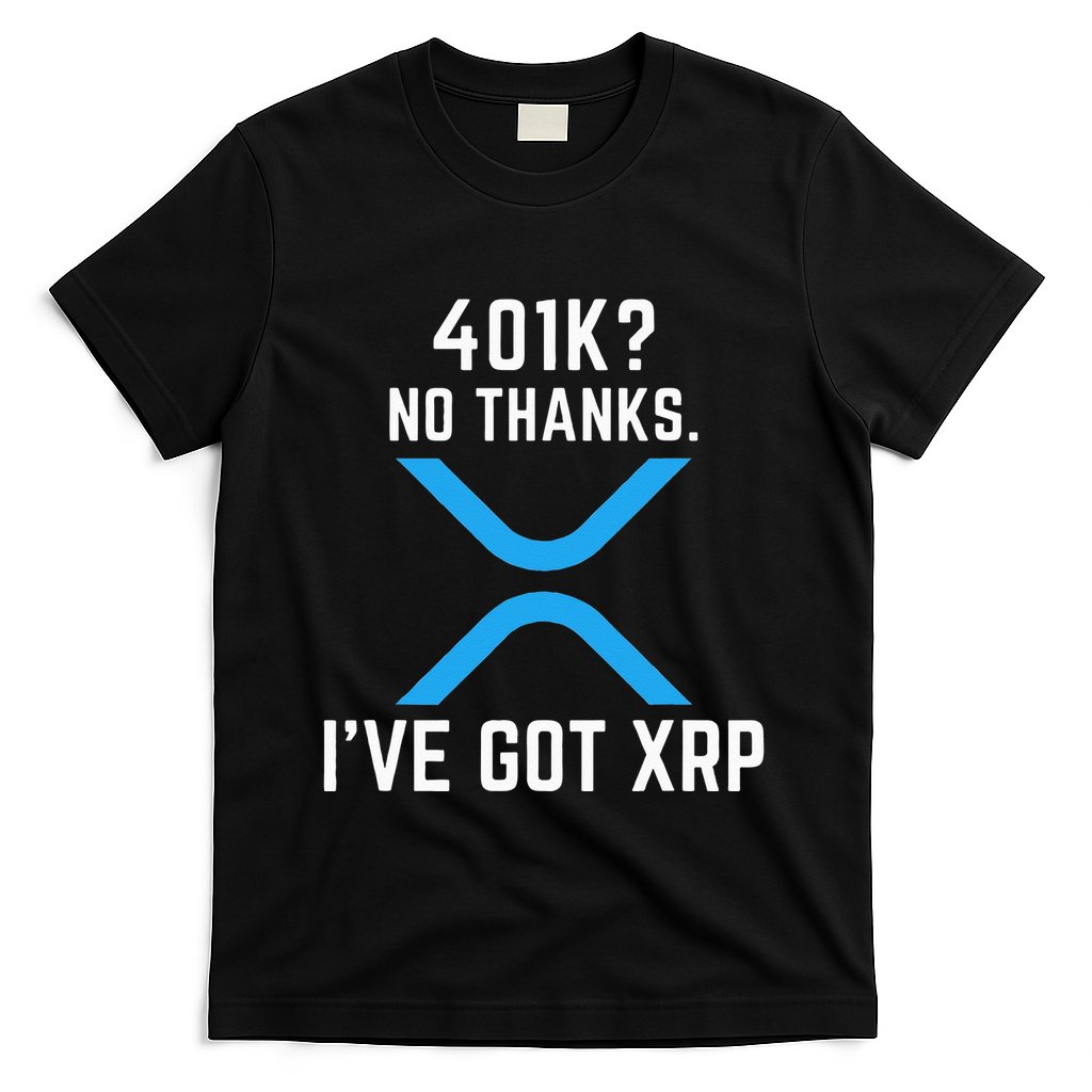 XRP Cryptocurrency 401K T-Shirt