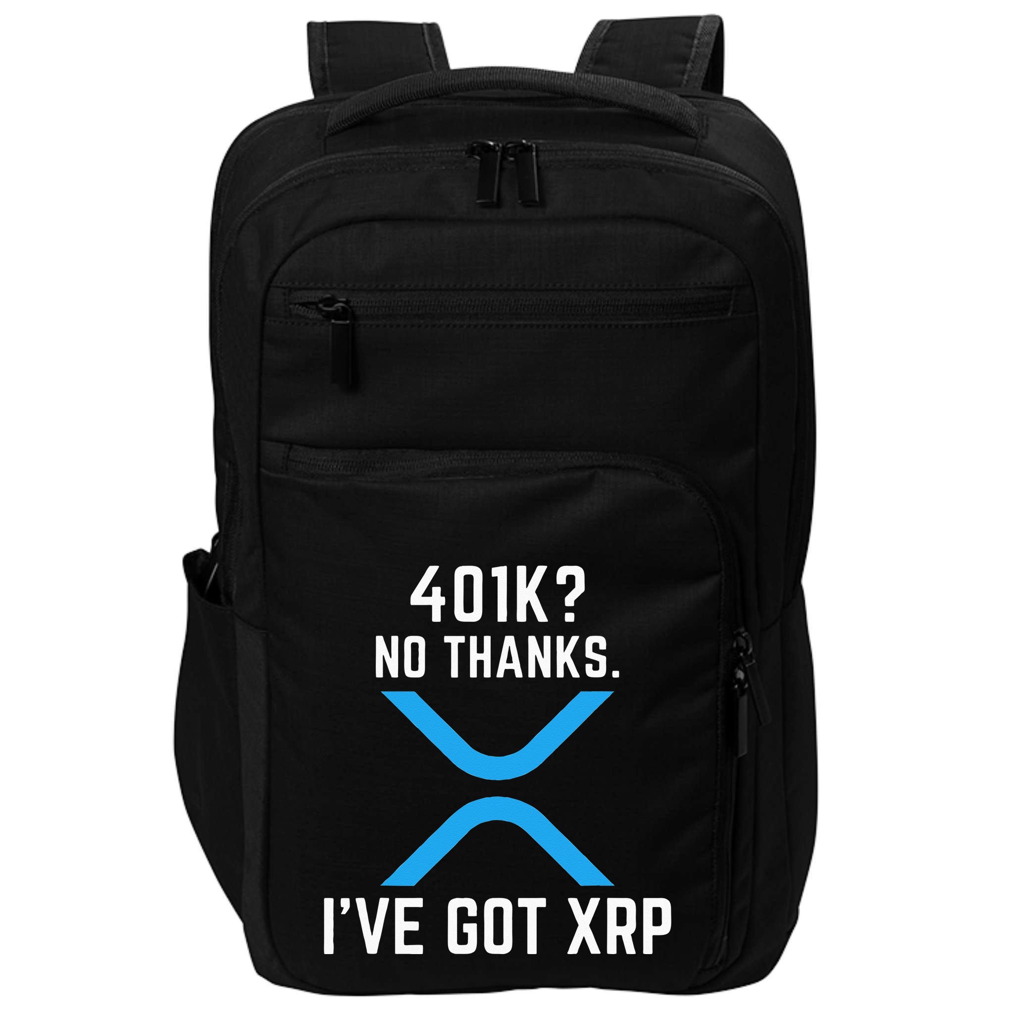 XRP Cryptocurrency 401K Impact Tech Backpack