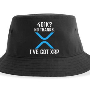 XRP Cryptocurrency 401K Sustainable Bucket Hat