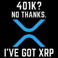 XRP Cryptocurrency 401K Poster