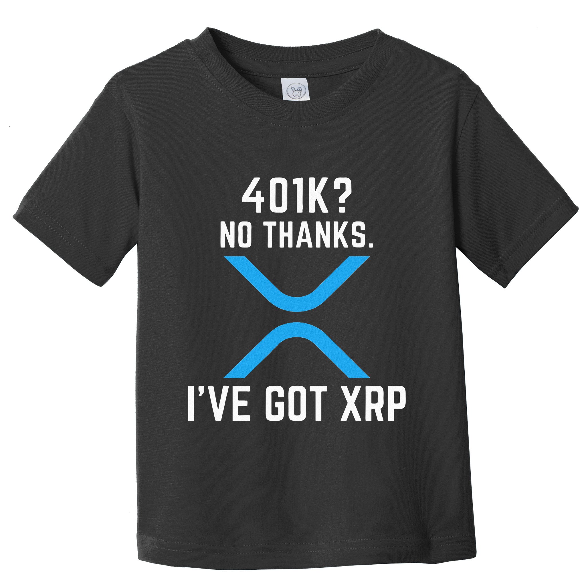 XRP Cryptocurrency 401K Toddler T-Shirt