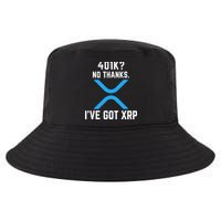 XRP Cryptocurrency 401K Cool Comfort Performance Bucket Hat