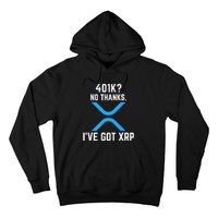 XRP Cryptocurrency 401K Hoodie