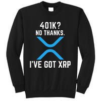 XRP Cryptocurrency 401K Sweatshirt