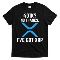 XRP Cryptocurrency 401K T-Shirt