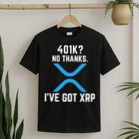 XRP Cryptocurrency 401K T-Shirt