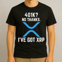 XRP Cryptocurrency 401K T-Shirt