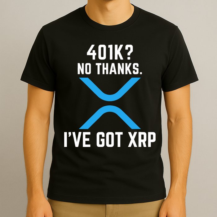 XRP Cryptocurrency 401K T-Shirt