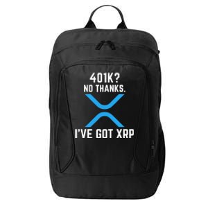 XRP Cryptocurrency 401K City Backpack