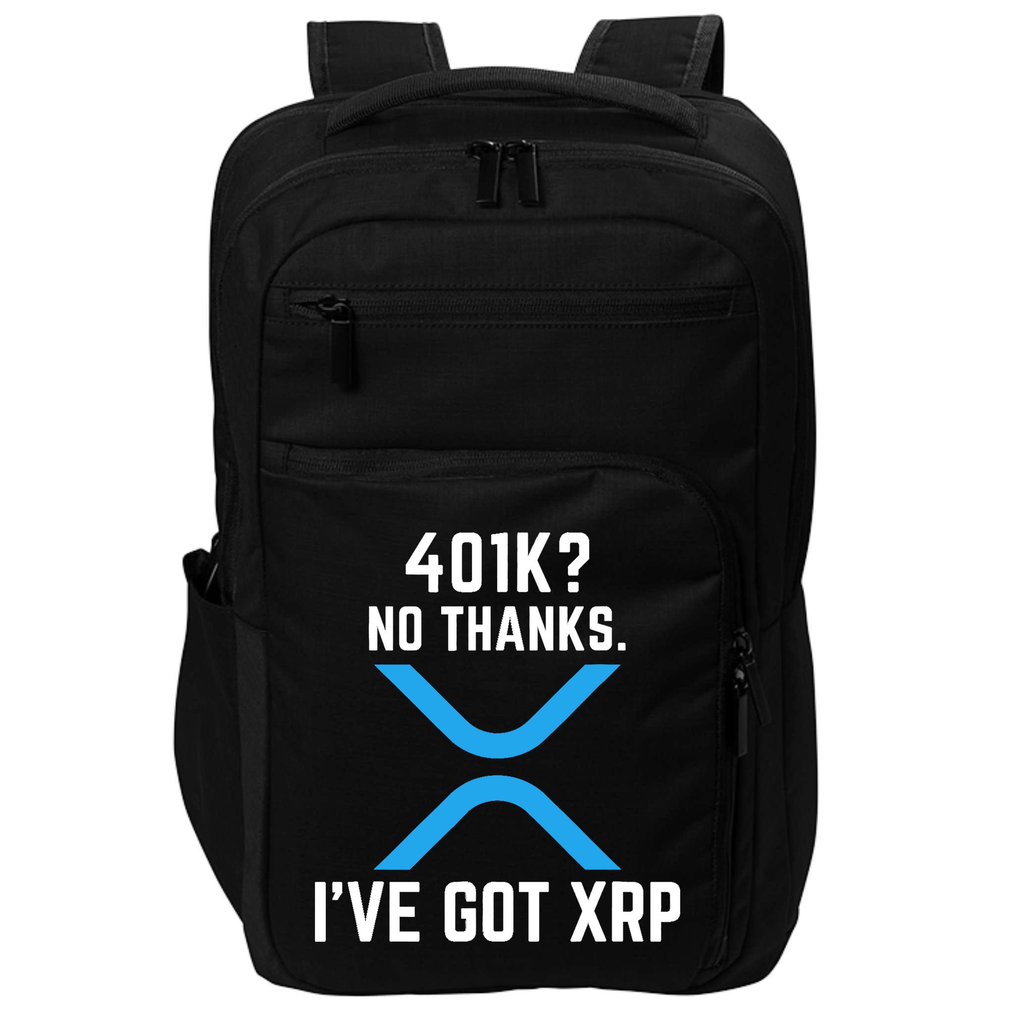 XRP Cryptocurrency 401K Impact Tech Backpack