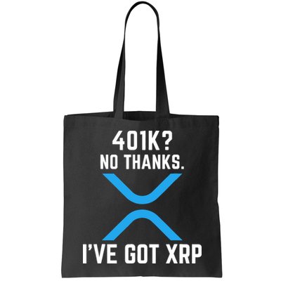 XRP Cryptocurrency 401K Bag