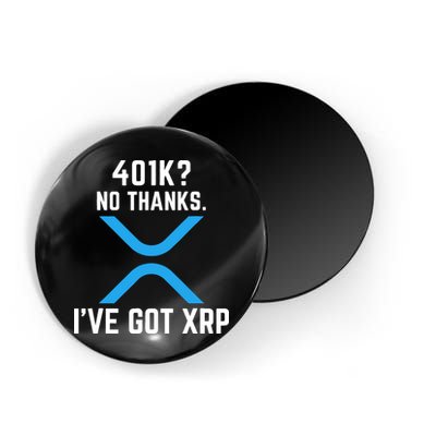 XRP Cryptocurrency 401K Magnet