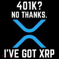 XRP Cryptocurrency 401K Baby Bodysuit