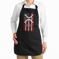 Xrp Cryptocurrency American Flag Apron