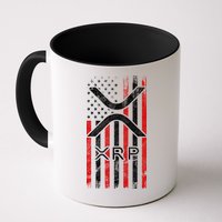 Xrp Cryptocurrency American Flag Mug