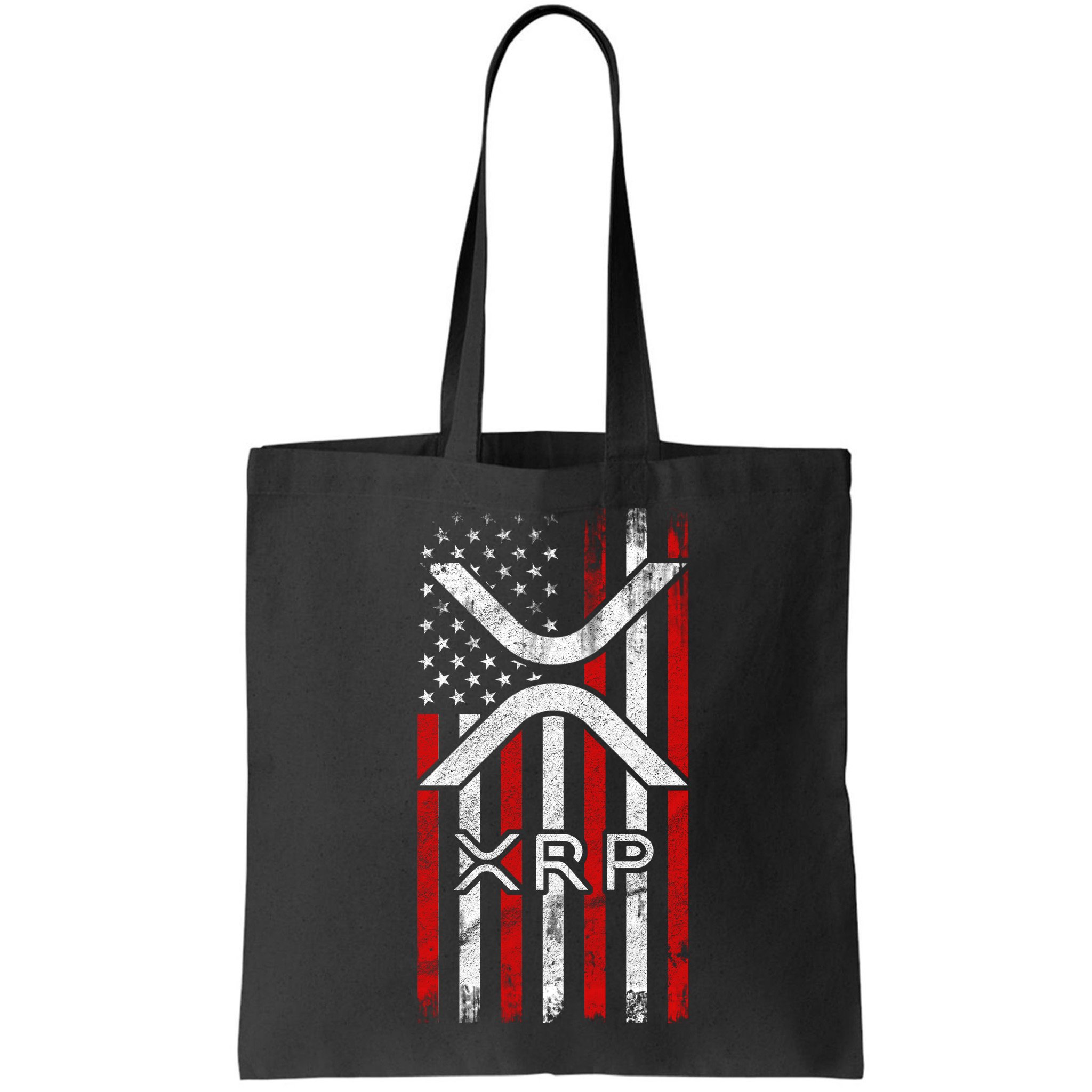 Xrp Cryptocurrency American Flag Bag